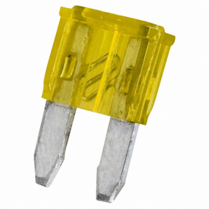 Set siguranta mini tip cutit, 11x8,6mm, 20A, 25 bucati